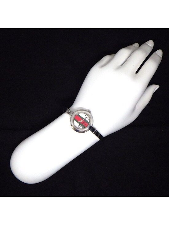 Gucci Watch Bangle 105 Sherry Line SS Quartz Analog main image 6